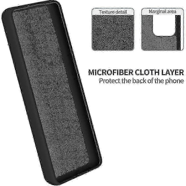 Bedst sælgende flydende silikonecover til Nokia G22_cdb1 Black