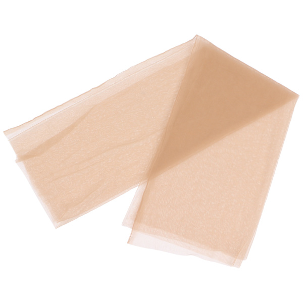 1x1m Naturlig effekt Spets Net Spets Peruk Fake Skägg Spets Stängning Tillverkning Tillbehör