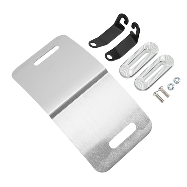 Motorsykkel Vindskjerm CNC Aluminium Legering Vindavviser Frontlys Kåpe Erstatning for CB650R 2019 2020 Sølv