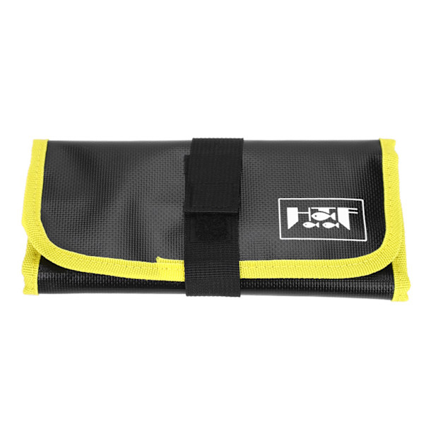 Soft Lure Jigging Jig Bag Vattentät havsfiskeutrustning Verktygstillbehör (gul)