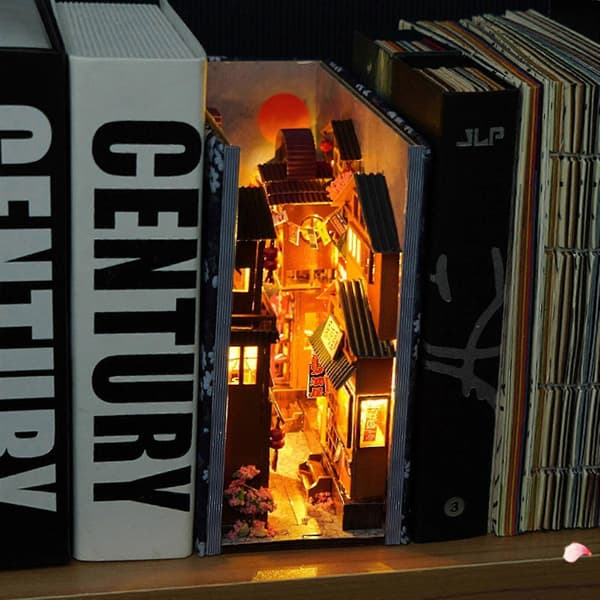 【LD】3d End, Diy Nook Kit, Alley Nook D Shelf Insert, Diy Ends R Building Kit