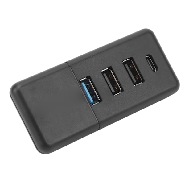 Bil USB Hub Snabbladdning Dataöverföring 4 i 1 USB Hub Handskbox Dockningsstation Byte för Tesla Model Y 3