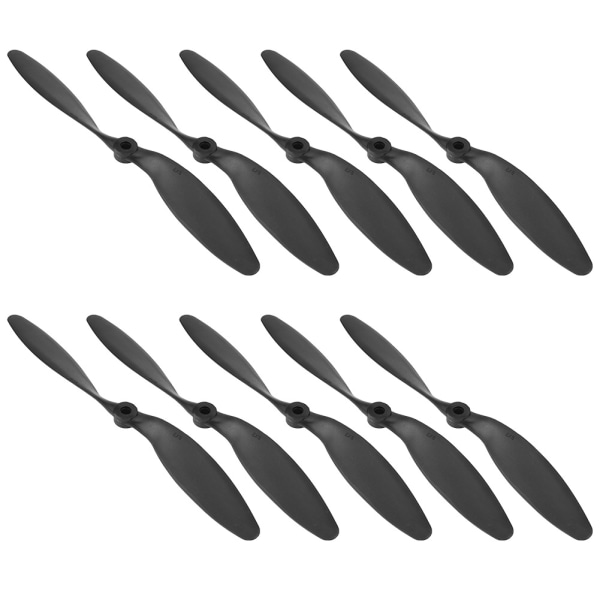 10 stk/sæt 8060 Propellerblade Tilbehør til RC Flyvemaskine Quadcopter Sort