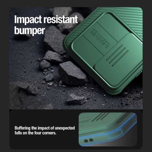 NILLKIN Galaxy S24 Deksel CamShield Pro Svart 104
