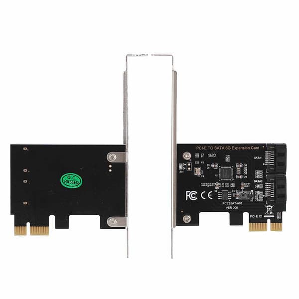 PCI-E till SATA 3.0 expansionsadapter - 2-portars SATA III 6Gbps-kort