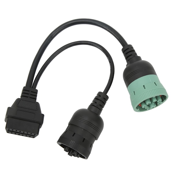 OBD2-kaapeli kuorma-autoille OBDII 16-nastainen naaras 6-nastainen J1708 9-nastainen J1939 jakaja Y diagnostiikkaskannerikaapeli autoille ja kuorma-autoille
