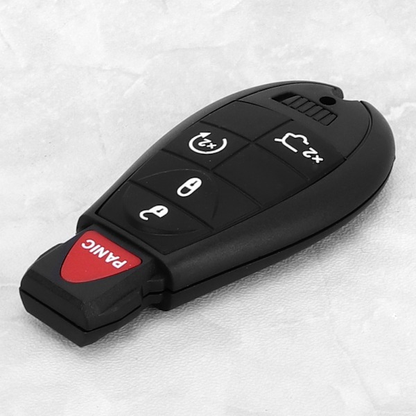 Bilnøkkel med 4 knapper 433MHZ M3N5WY783X Passer for Jeep 2008-2012