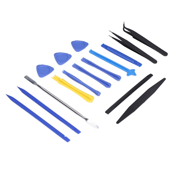 Electronics Repair Tool PVC Plastic Opening Pry Bar Triangular Sheet Spudger Tweezers Kit