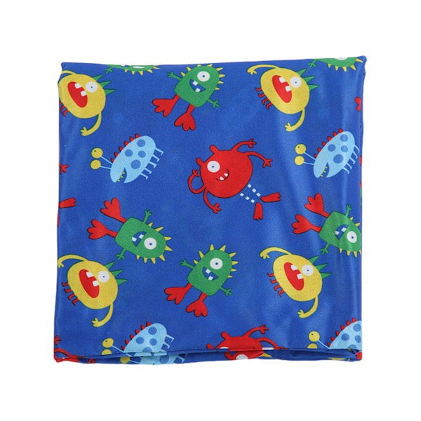60 x 45 cm Vanntett våtpose Gjenbrukbar stoffbleie Våtepose Vaskbar reisearrangør Blå