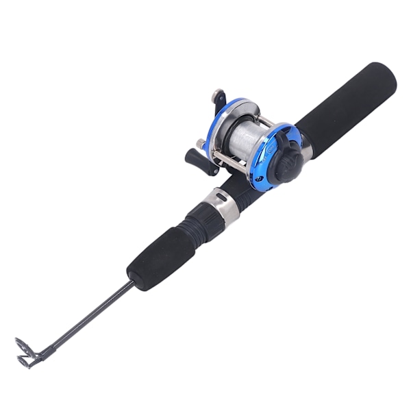 50cm Isfiske Spöset Carbonfiber Spö med Rulle Krokar Sked Förvaringslåda för Vinter Utomhus