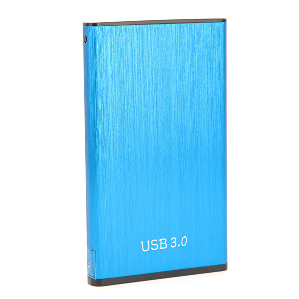 Mobil harddisk Blå USB3.0 Bærbar PC Stasjonær datamaskin Tilbehør GK18 2.5in 50‑130M/S