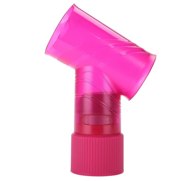 2 farver Ny bærbar hårtørrer rullekrøller diffuser salon stylingværktøjer hjemmetilbehør (pink)