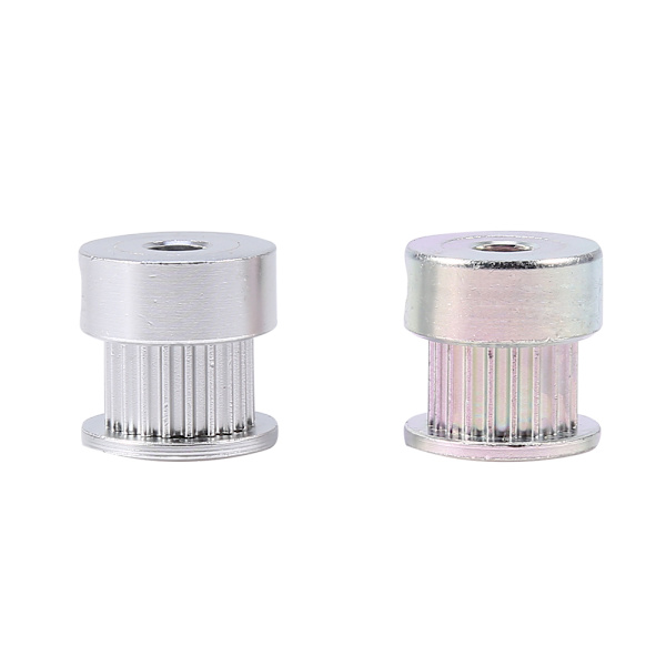 2st kugghjul i aluminiumlegering 5 mm innerdiameter 20 tänder för 3D-skrivare