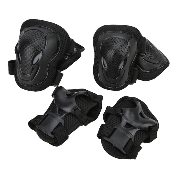 Roller Skate Protective Gear Adjustable Knee Elbow Pads Wrist Guards Comfortable for Adults