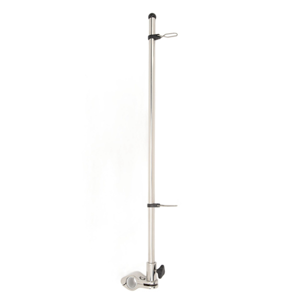 Marine Railmonteret Flagstang 560mm Rustfrit Stål Flagstang Til Båd Yacht 22,2 til 25mm Rør Diameter Rail