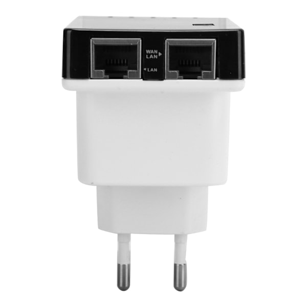 Trådløs Netværksrouter Wifi Single Boost Repeater SSID Forstærker 300mbps 100-240VEU Stik