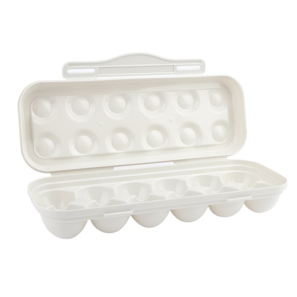 Egg Tray Storage Box Case Egg Holder Container Organizer with Lid for Kitchen Home