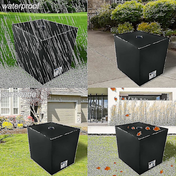 Ibc Tank Cover Svart 1000 Liter Folie Anti-d Cover