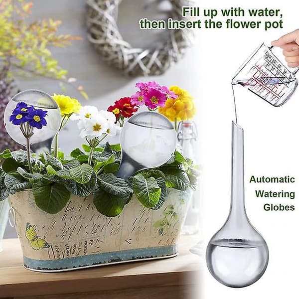 8-pak selvvandende automatisk blomstervanding, langtidsholdbar