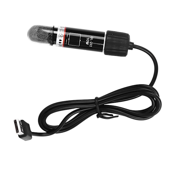 Liten akvarievarmer USB-oppvarming nedsenkbar fiskevannsvarmer Lavspenningsvarmer med konstant temperatur