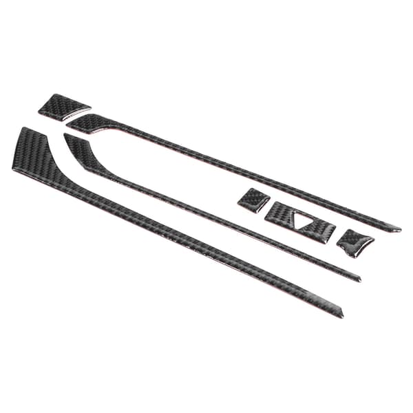 7st/set Navigationspanel Trim Central Kontroll Luftventil Dekor Kolfiber Passar Mazda MX-5 ND/Roadster ND 16-20LHD