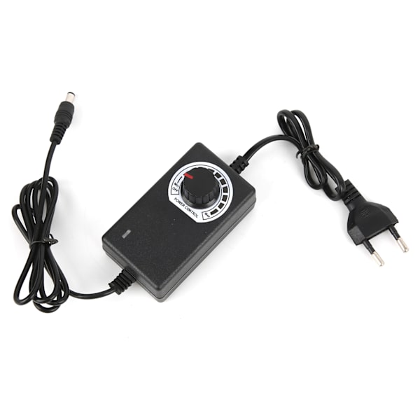 DC Hastighetsregulator Strømforsyning Adapter Justerbar Strømforsyning Adapter for Motor Hastighetsregulator EU-kontakt 100V-240V