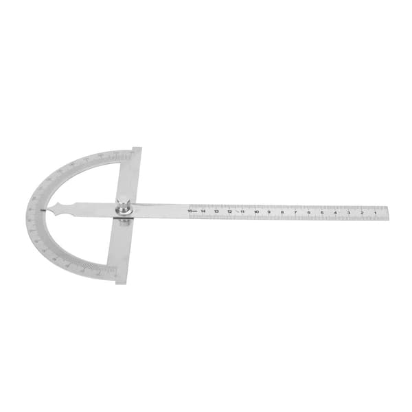 Vinkelmåler i rustfrit stål 15 cm lineal 150x200 mm