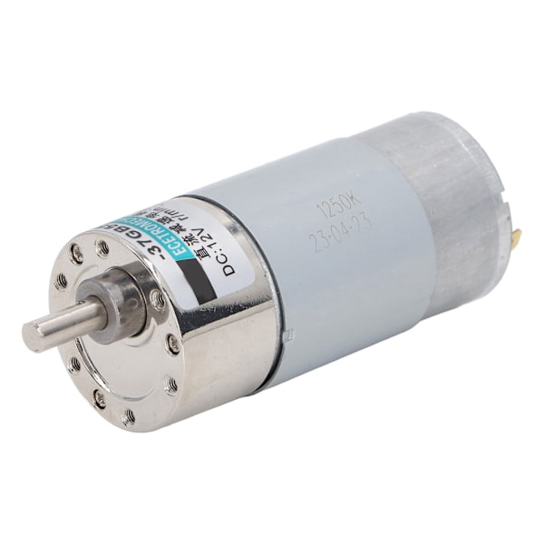 DC 12V 100RPM Växelmotor Högt vridmoment Elektrisk Mikrohastighetsreducering Växelmotor för pengarräkningsmaskin Varuautomat Fotokopia