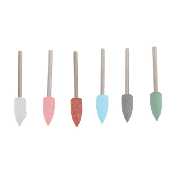 6 stk Nail Art Sliphuvud Død Hud Fjerning Negleborr Sliping Poleringshode Sett #11