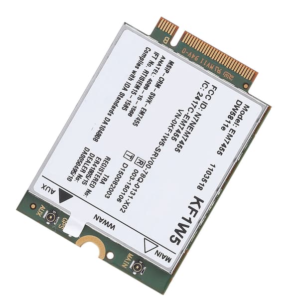 Trådløs EM7455-erstatning til Dell DW5811e - Qualcomm 4G LTE WWAN NGFF-kort