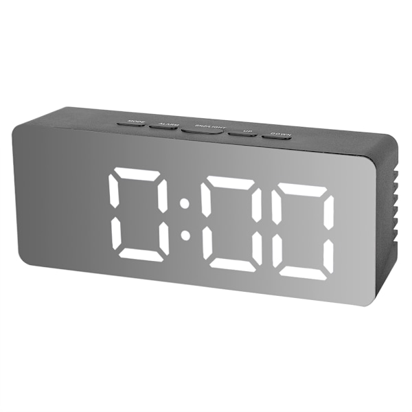 Household Desktop Multifunctional LED Electronic Digital Alarm Clock Makeup Mirror