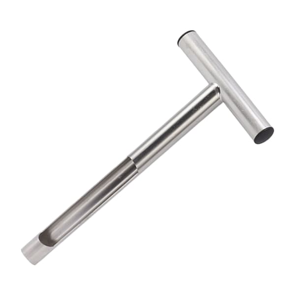 Soil Sampling Probe 304 Stainless Steel Protective T-Handle Soil Sampling Tool for Farm Garden Lawn 12in