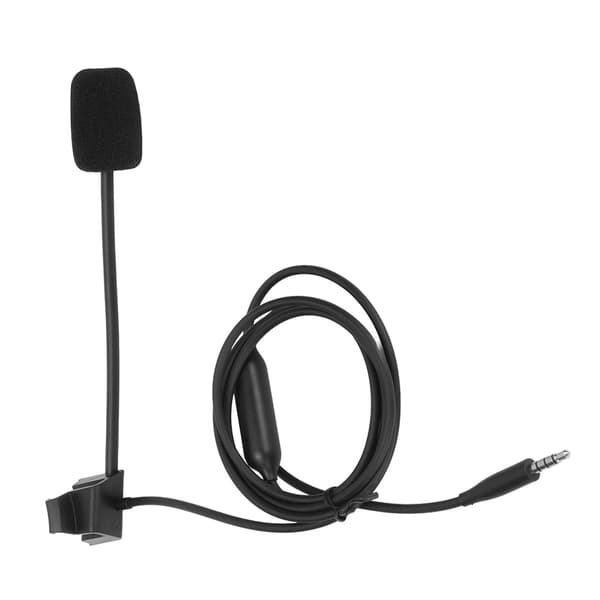 Boom Microphone Cable Professional Noise Cancelling Mute Switch Headphone Boom Mic Cable for QC45