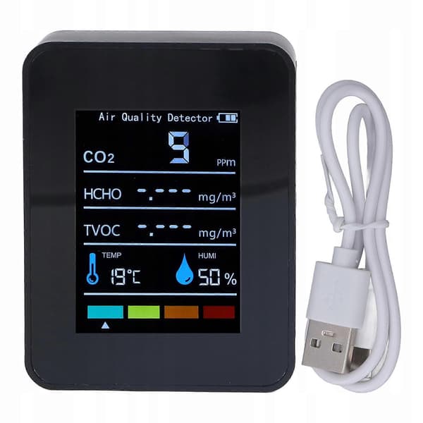 CO2-mätare Luftkvalitetsmonitor CO2-sensor