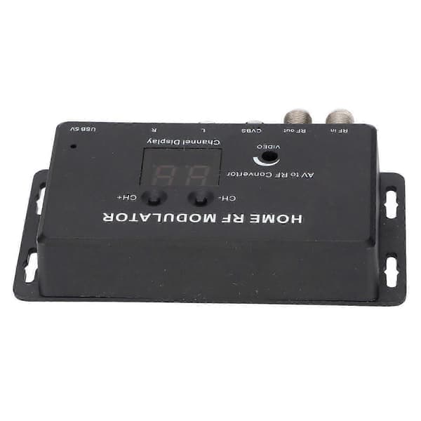 UHF-modulator lyd og video til RF-kanal hjemme-RF-modulator for DVD-spillere, digitale spillenheter.