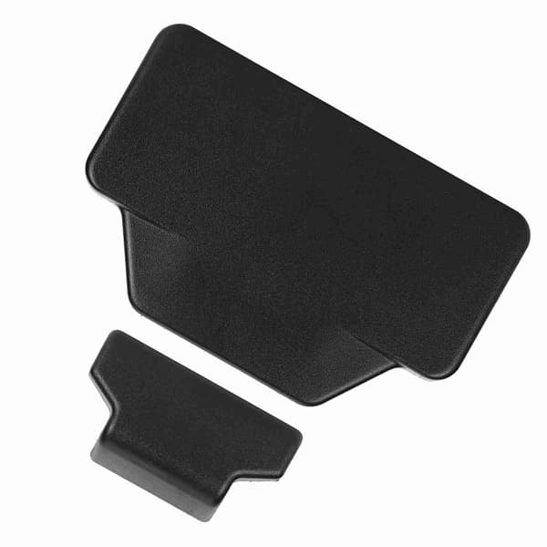 Rubber Rear Saddle Bag Passenger Backrest Accessory Fits F800GS (Black)