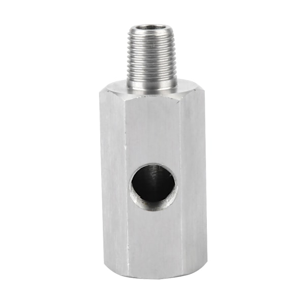 1/8\" BSPT olietryksgiver T-stykke til NPT-adapter Turbo tilførselsledningsmåler