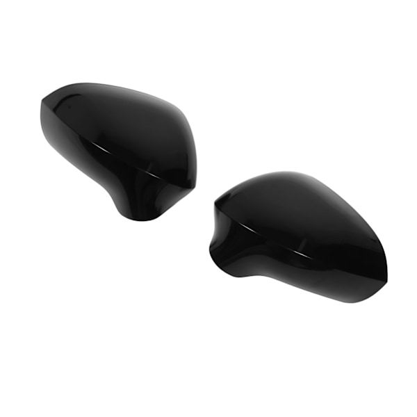 2st Backspegelkåpa 1P0857537 Vänster och höger Dammtät yttre sidospegelkåpa Ersättning för Seat Leon Ibiza glänsande svart