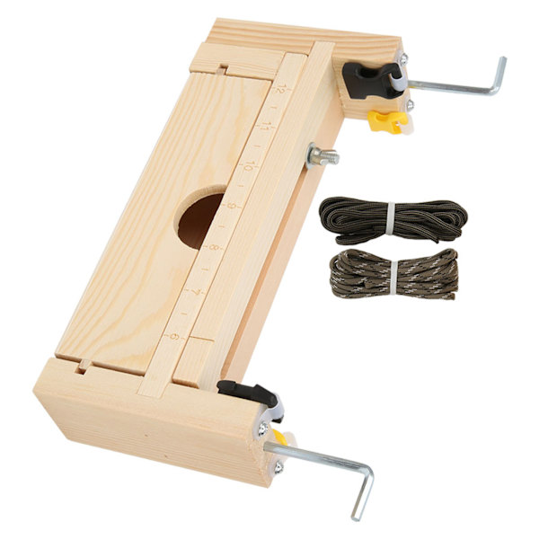Paracord Armband Vävning Jig Kit Trä Justerbart Armband Halsband Maker DIY Craft Fixing Tool