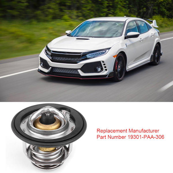 Motorkjølevæsketermostat for ACCORD CIVIC PRELUDE CRV ODYSSEY 19301-PAA-306