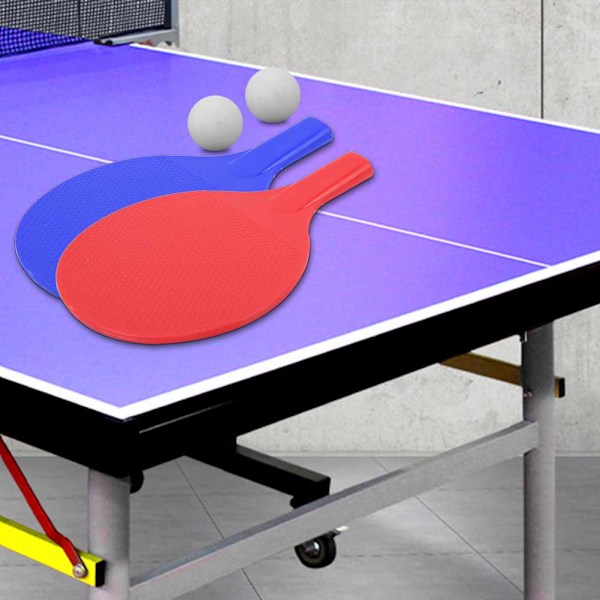 Udendørs Bordtennisbat til Børn Bærbar Racket Sæt med 2 Bolde