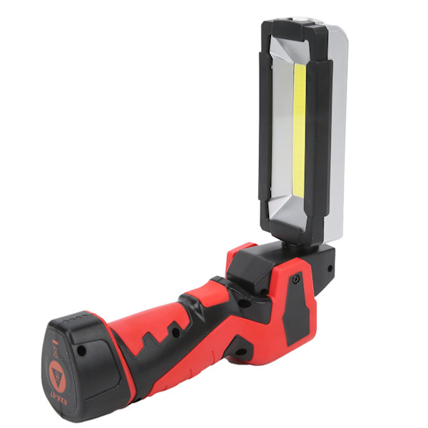 Arbeidslys USB-oppladbar 5 lysmod Svettebestandig sammenleggbar COB Håndholdt mobil magnetisk nødlys