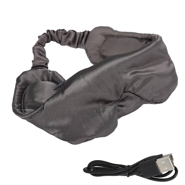 UltraThin Silk Bluetooth 5.0 Wireless Eye Mask - Grå