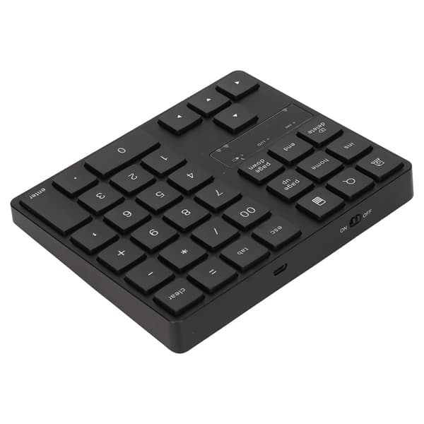 Trådlös numerisk knappsats - 35 tangenter, ergonomisk design, tyst, snabb återhämtning, 2,4G