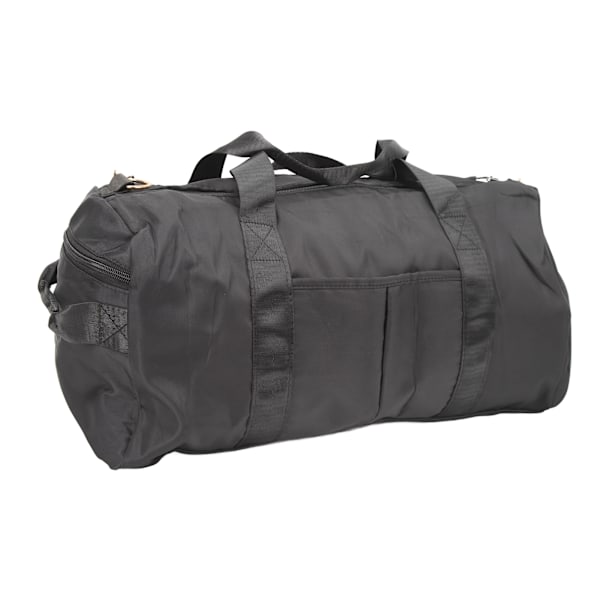 Sports Gym Bag High Capacity Yoga Handbag med Wet Pocket Shoes Fack för Travel Sports Svart