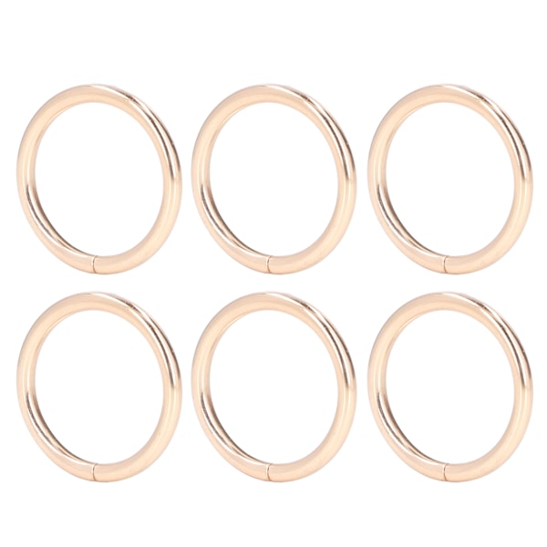 20 stk Metallringer 4x32mm Jern Solid Holdbar Multifunksjonell Utsøkt Metall O-ringer Gull