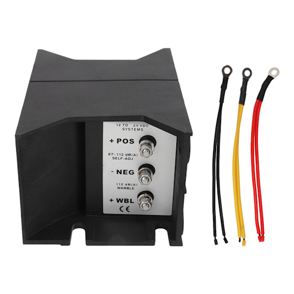 Backalarmssignal 112dB DC 12V‑24V 20W Backvarningshorn för Bilar Lastbilar Fartyg