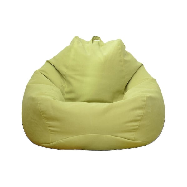 1mor splitter ny ekstra stor bønneposestoler Sofa Sofatrekk Innendørs lat solseng for voksne Barn Hotsale høy kvalitet Yellow 100 * 120cm