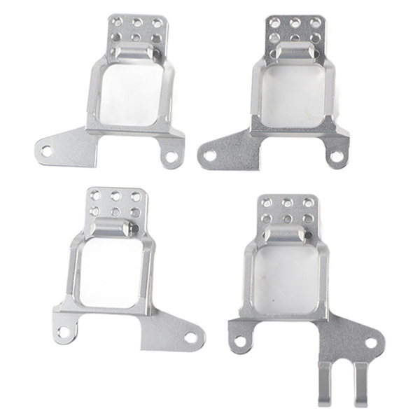 4 kpl metalliset iskunvaimentimen kiinnityspisteet kaari TRX4 1/10 RC-raiteille