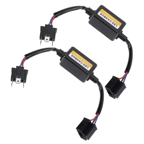 st H4 LED CANBUS-dekoder DC 9-16V Plug and Play anti-flimrande strålkastarmotstånd